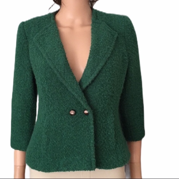 CAbi emerald green cropped blazer - Picture 1 of 10